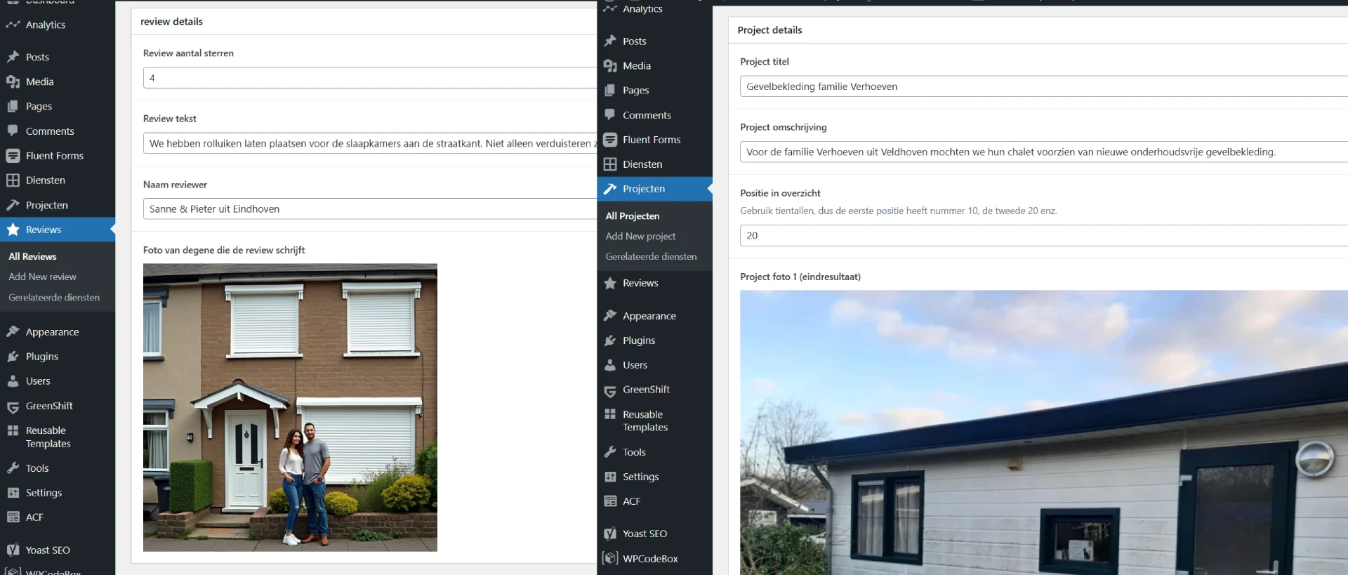 custom post type met custom fields